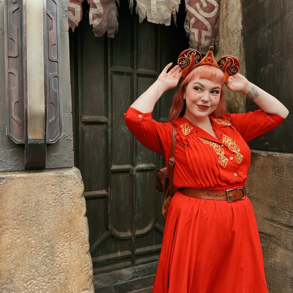 red space queen dress